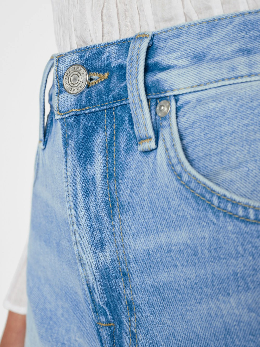 shorts button detail